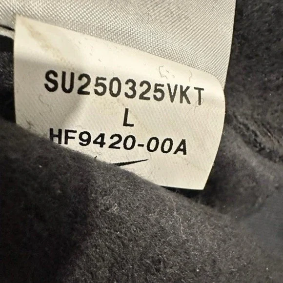 Nike Basketball "Win The Points" Crewneck Sweatshirt Large Black NWT IM7731 - Picture 7 of 8